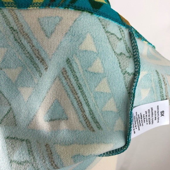 LulaRoe XS Pencil cut Made in USA Multicolored - Picture 15 of 16